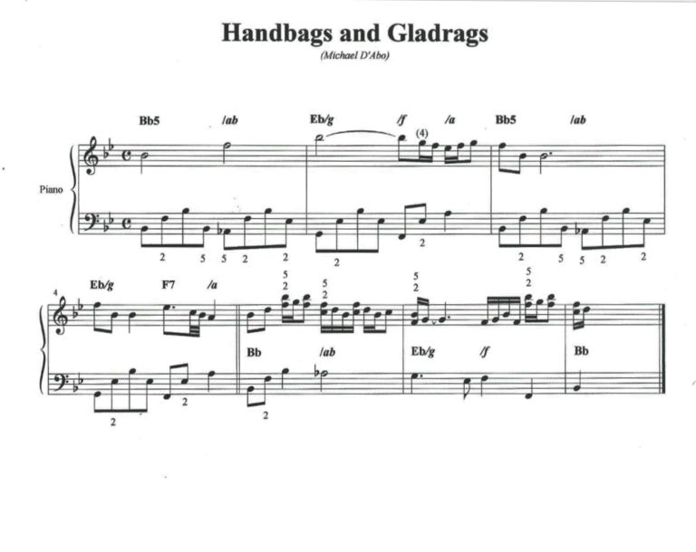 Song Arrangements Bring a Piano Bar to Your Event